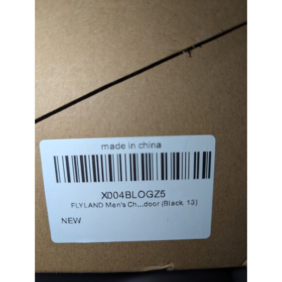 FLYLAND Men's Fashion Vintage Chukka Leather Ankle Boots Handmade Sz 13 - Picture 7 of 7